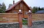 Забор из горбыля своими руками