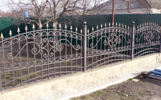 Кованые ограждения для дома
