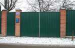 Как правильно крепить профнастил на забор: выбираем саморезы