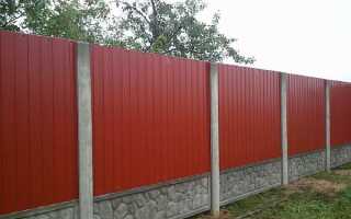 Размеры профлиста и профнастила для забора: виды и варианты