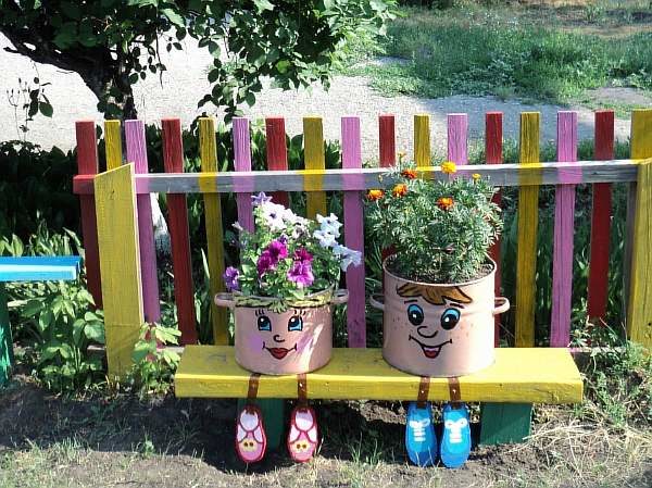 На дачном участке