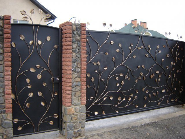 Кованые ворота