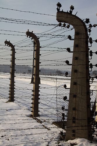 Можно, конечно, увидеть и такие заборы из проволоки, больше подходящие для районов Воркуты и Магадана. Вы не будете что-то подобное сооружать на своём участке, но в особенных производственных целях они могут быть полезны