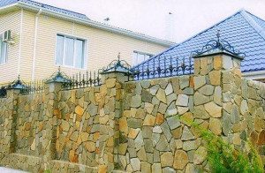 Ограждение из песчаника Ограждение из песчаника