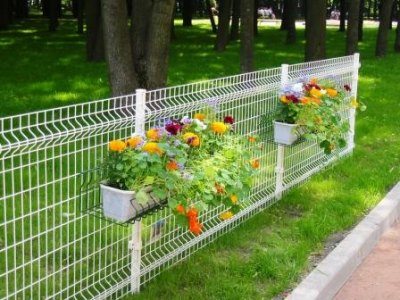 Опорные столбы и решетки могут быть одного или разных цветов Опорные столбы и решетки могут быть одного или разных цветов